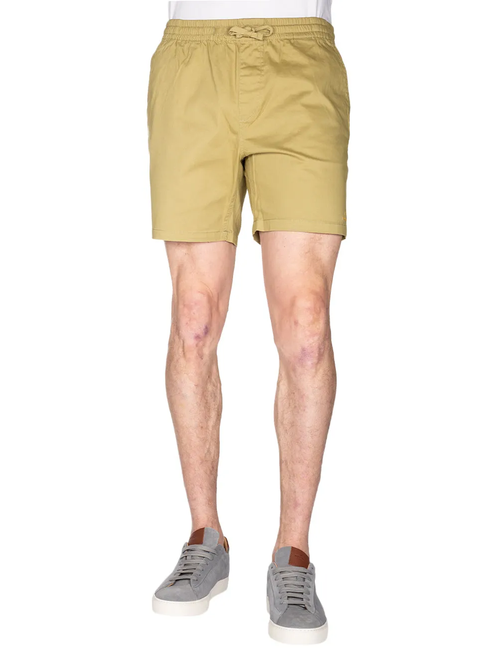 Allister Draw String Logo Shorts Cedar Green