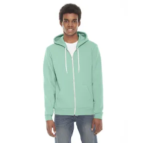 American Apparel Unisex Menthe Flex Fleece Zip Hoodie