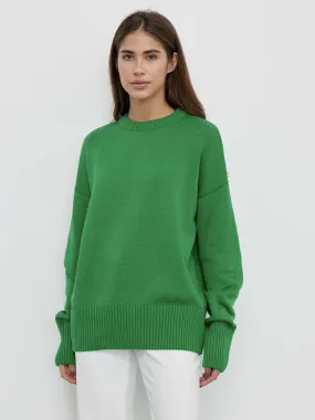 Audrey O Neck Oversized Casual Women Sweater