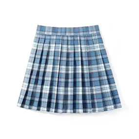 Azure Blue JK vintage plaid uniform skirt