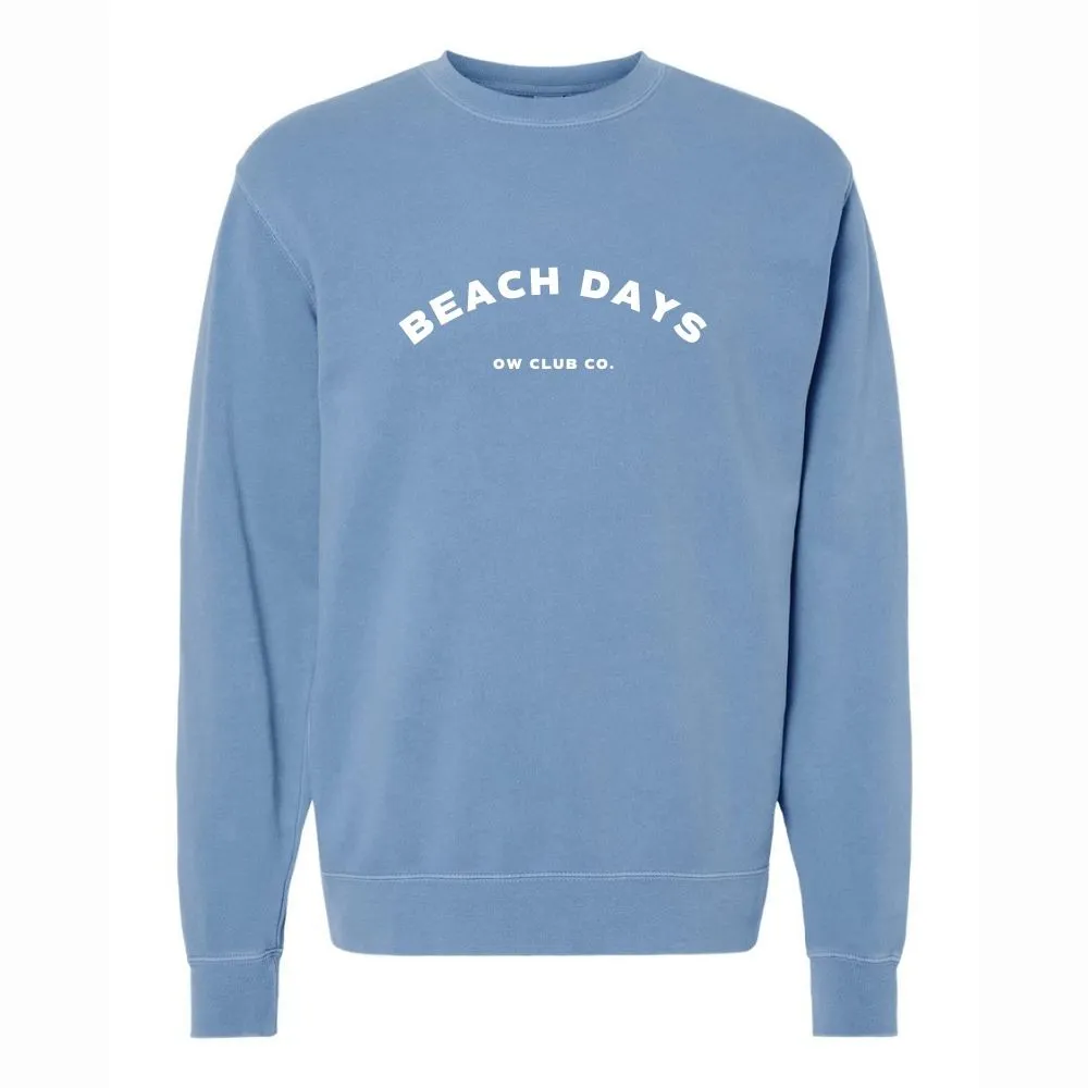 Beach Days OW Club Crewneck Sweatshirt