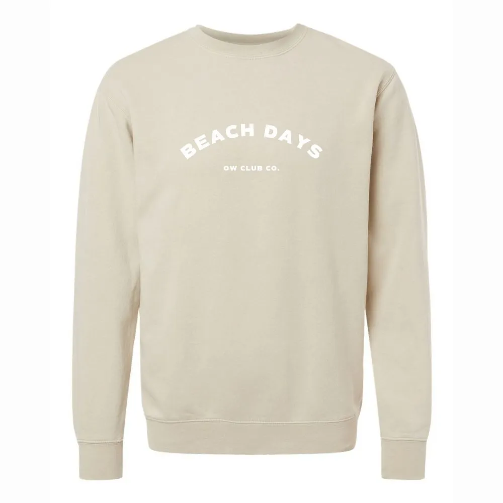 Beach Days OW Club Crewneck Sweatshirt