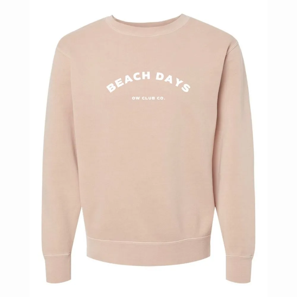 Beach Days OW Club Crewneck Sweatshirt