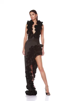 Bronx and Banco Aurora Noir Gown