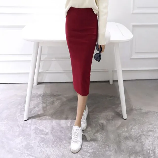 Casual Slim Hip Skirt