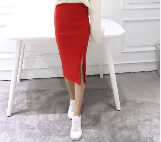 Casual Slim Hip Skirt