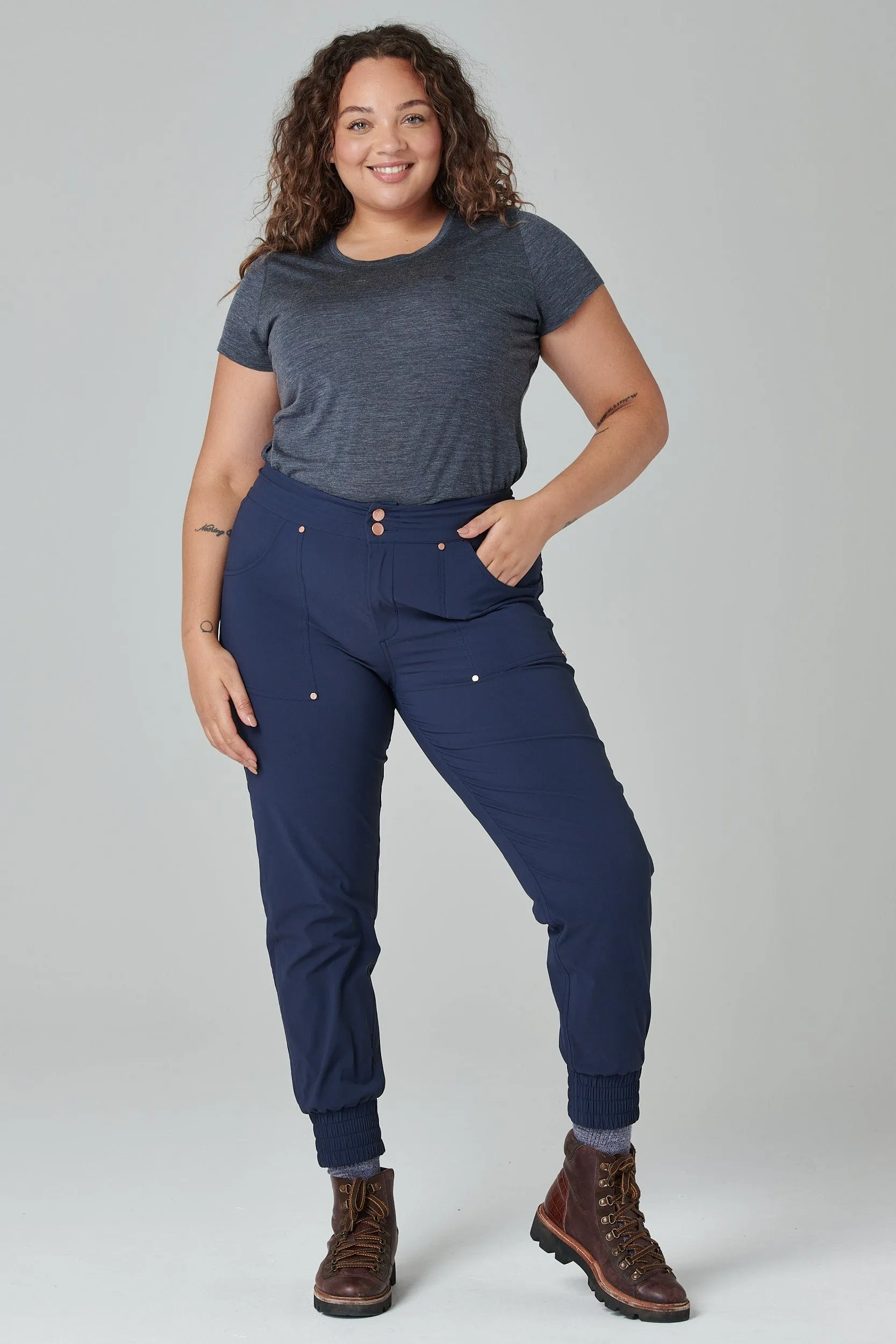 Casual Stroll Pants - Deep Navy