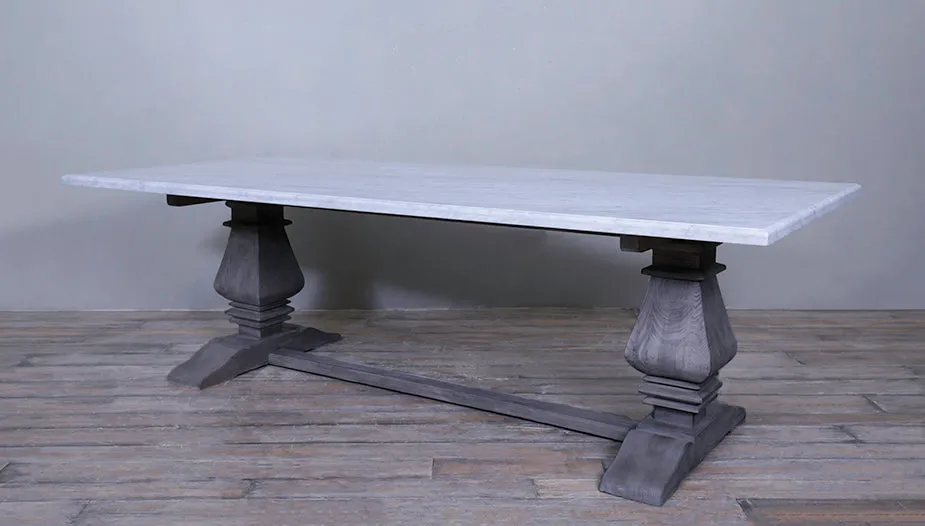 Cordoba Dining Table 8FT With Marble table Top