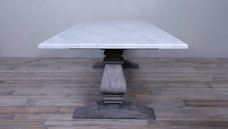 Cordoba Dining Table 8FT With Marble table Top