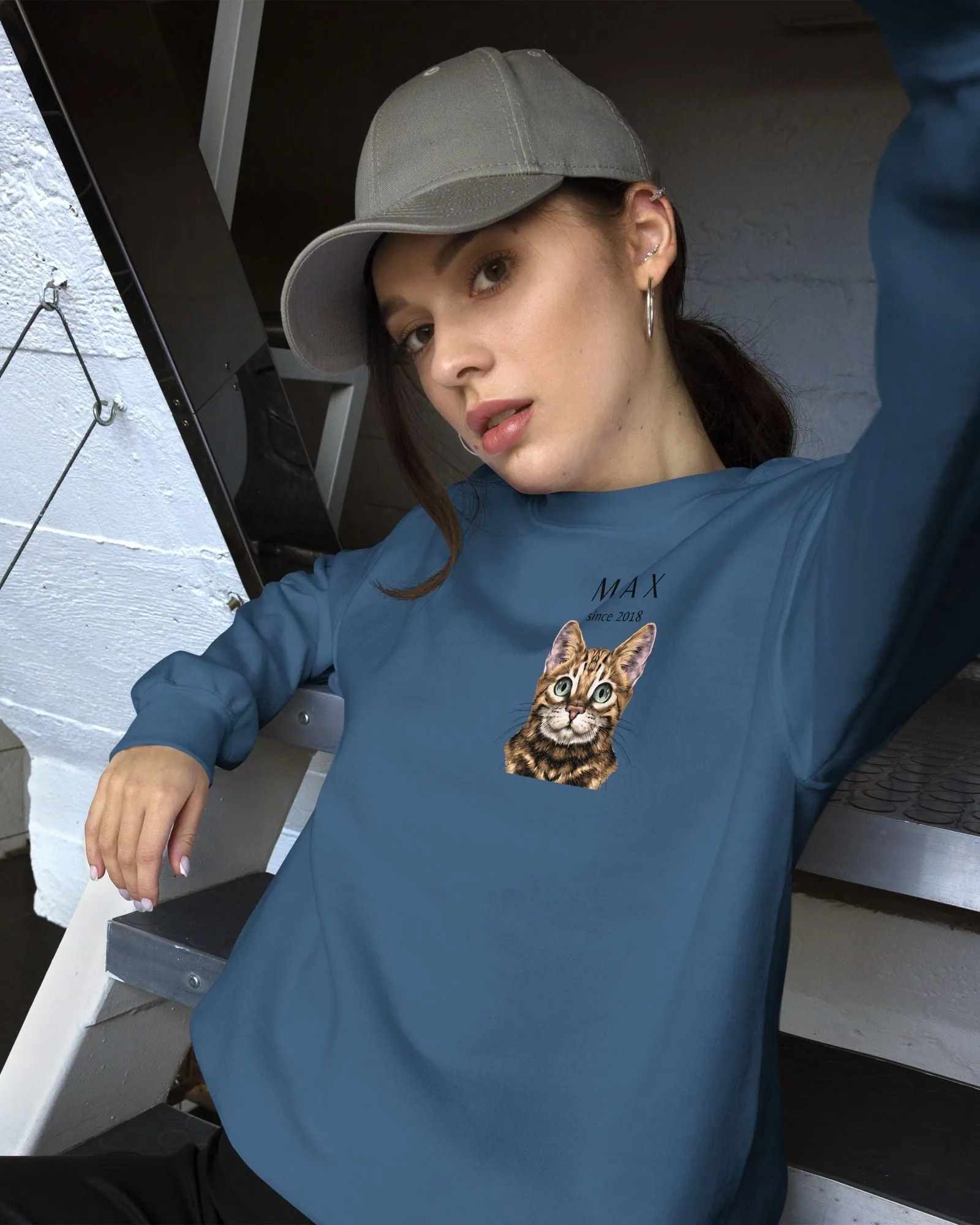 Custom Sweatshirts for Cat Lovers