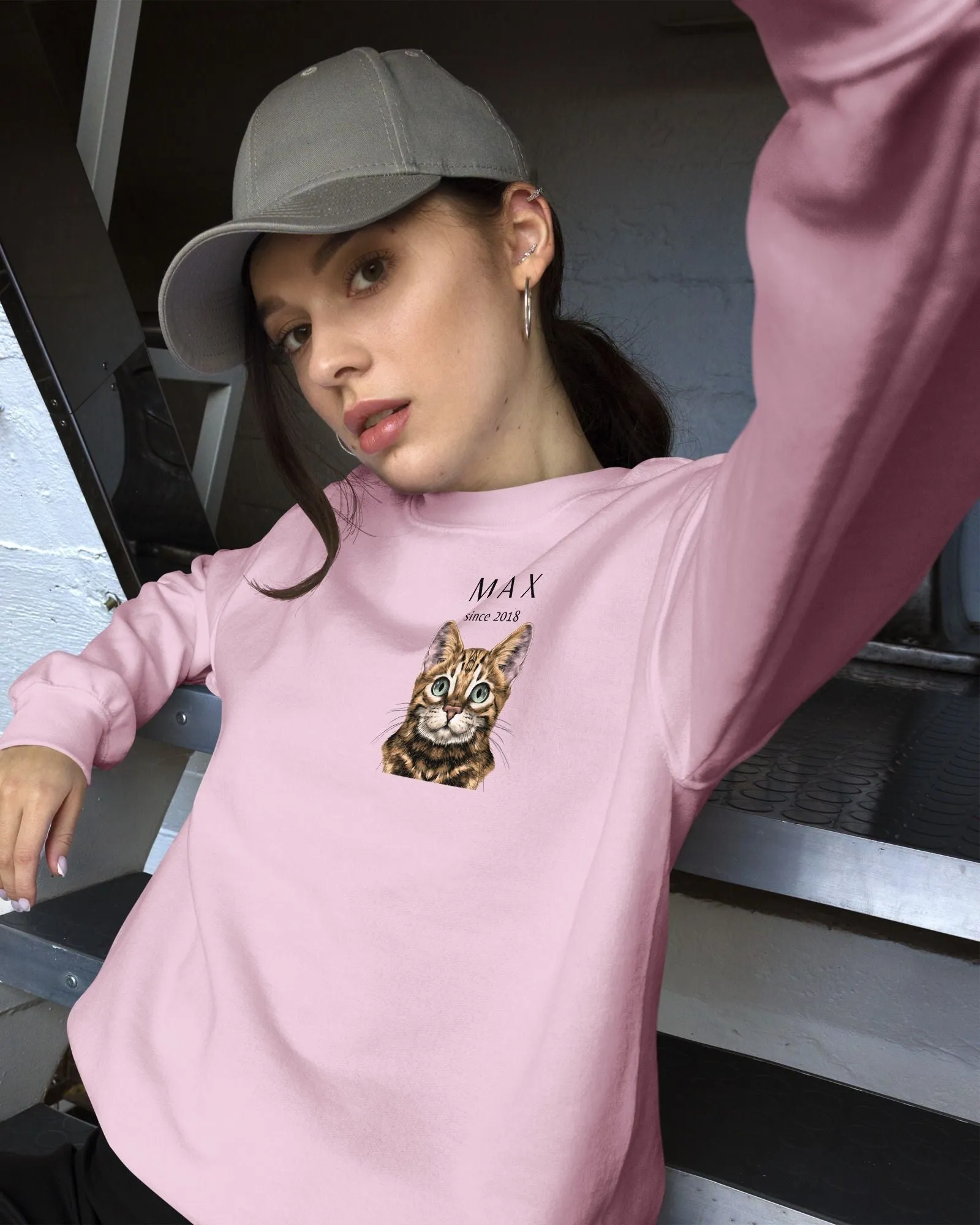 Custom Sweatshirts for Cat Lovers