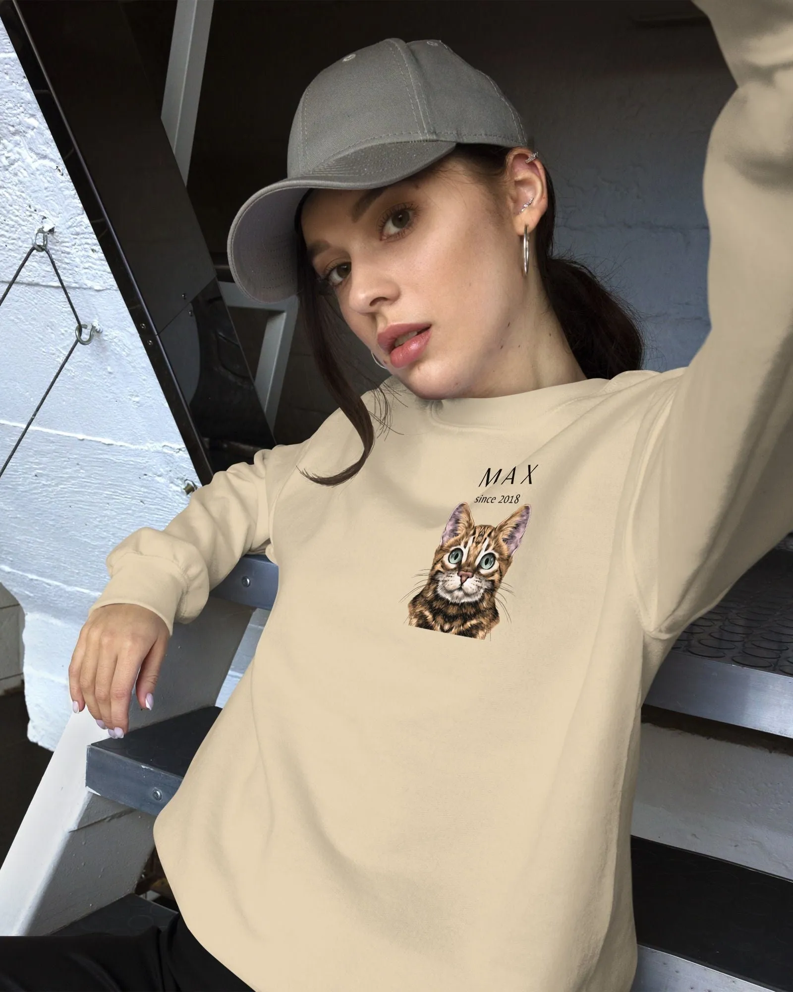 Custom Sweatshirts for Cat Lovers