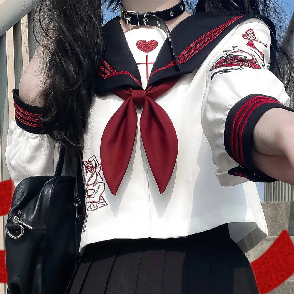 [Dark Butterfly] JK bad girl uniform set