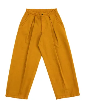 Ekusy Pants - Cotton Ripstop Sunflower