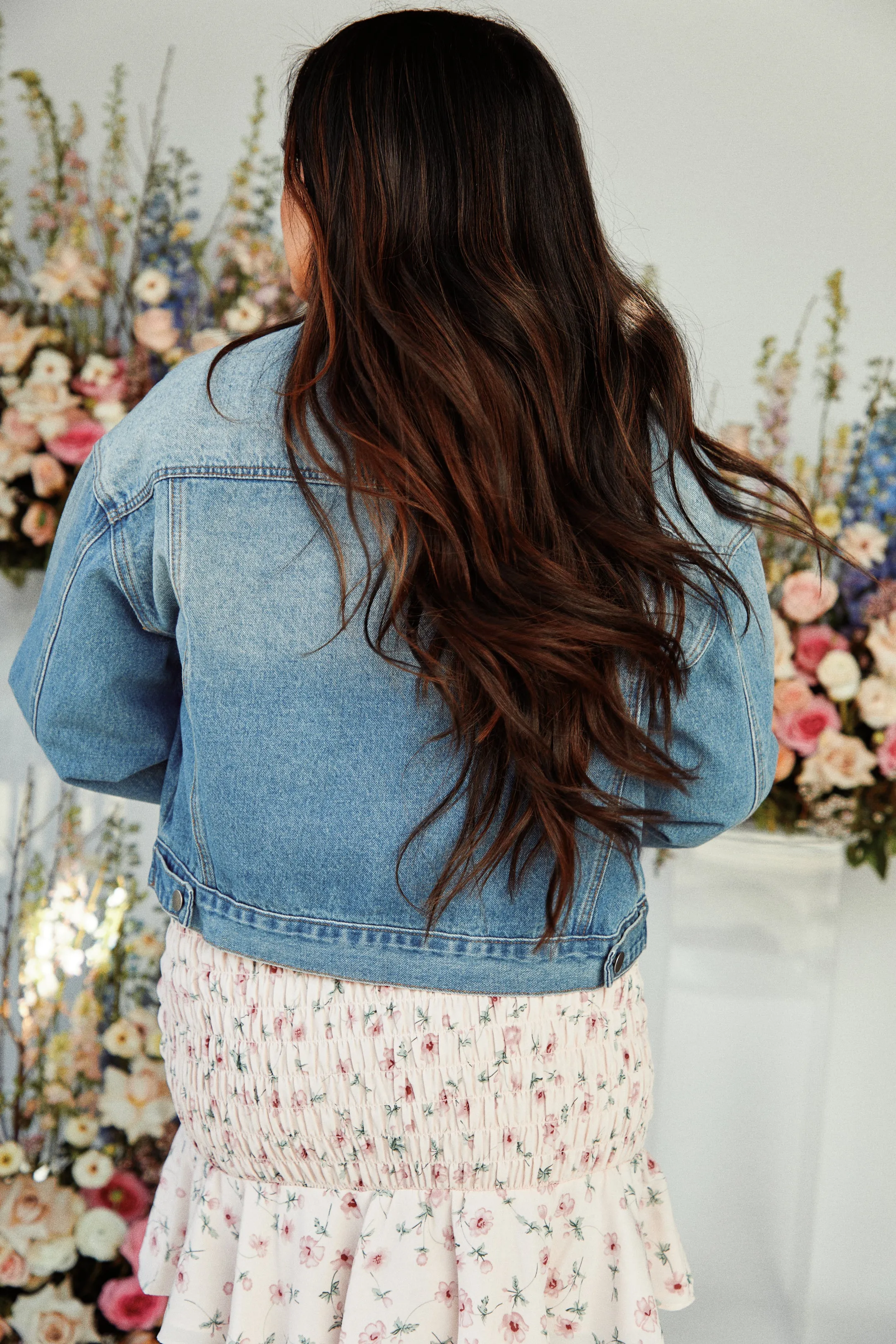 Ella Denim Jacket - Denim