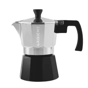 GROSCHE MILANO Stovetop Espresso Maker - Tuxedo, Multiple Sizes - Pack of 4