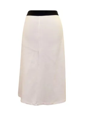 Harriet & Mary Basic White Skirt 25"