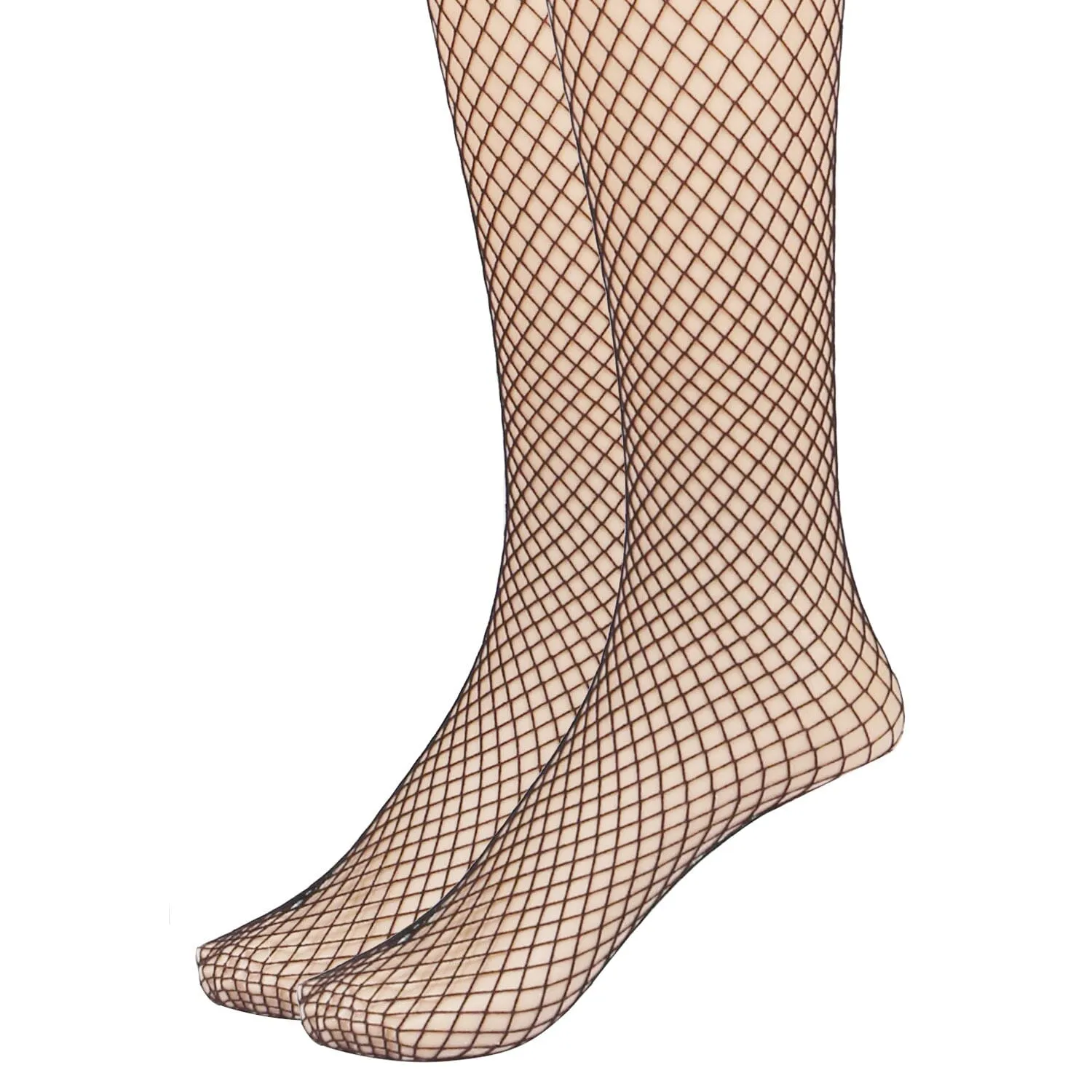 High Waist Pantyhose Stretchy Mesh Hollow Out Stockings