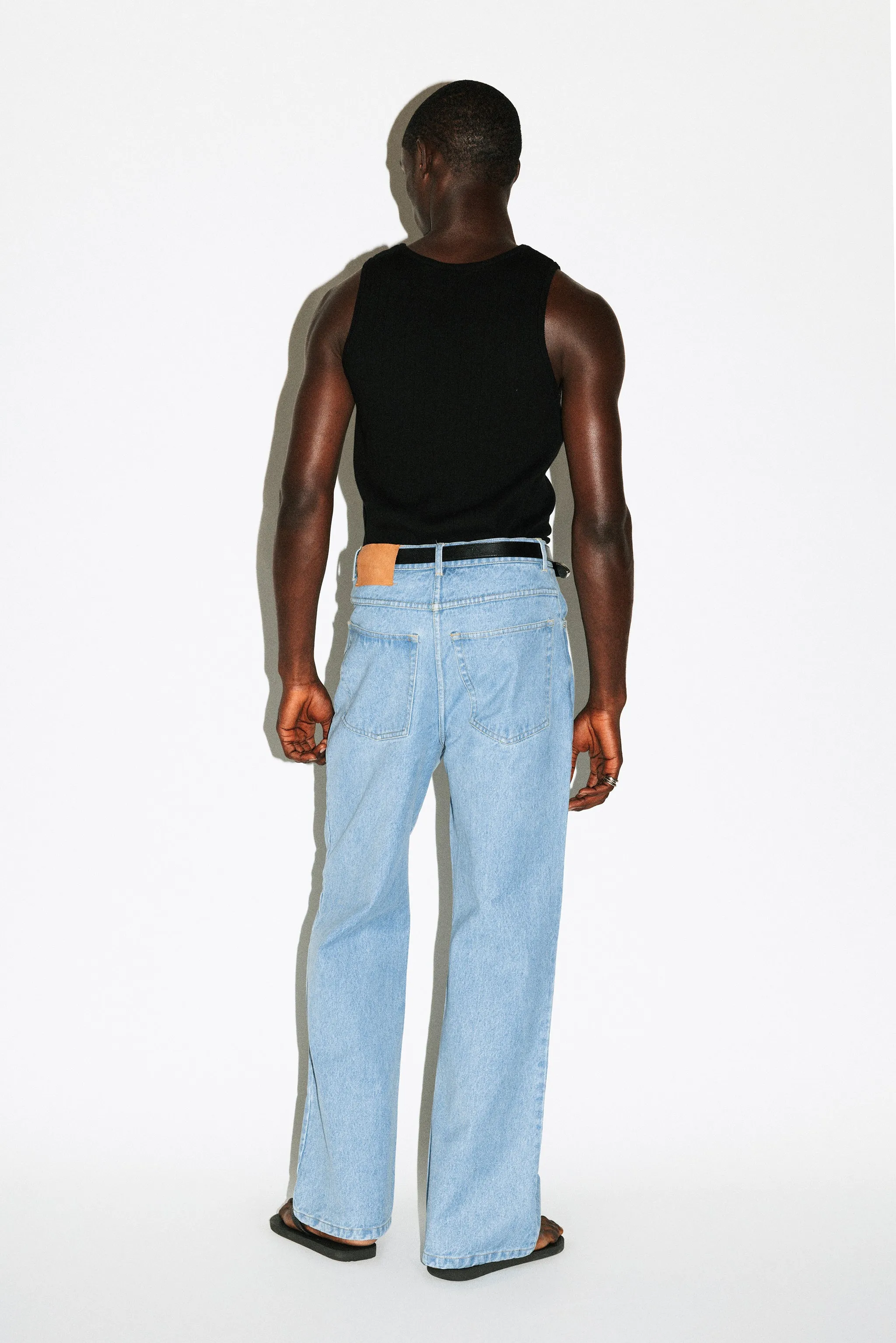 Hollyridge Relaxed Bootcut Jeans  |  Rinse