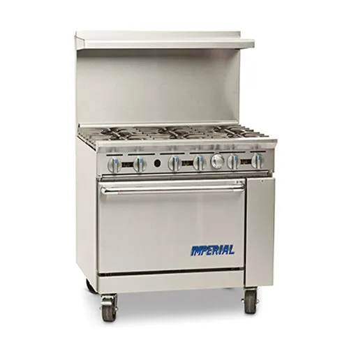 Imperial IR-4-G12 36" Propane Gas Range With 12" Griddle