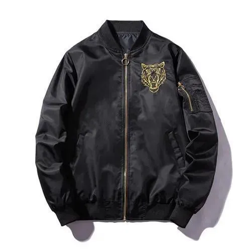 Jungle Tiger Bomber Jacket