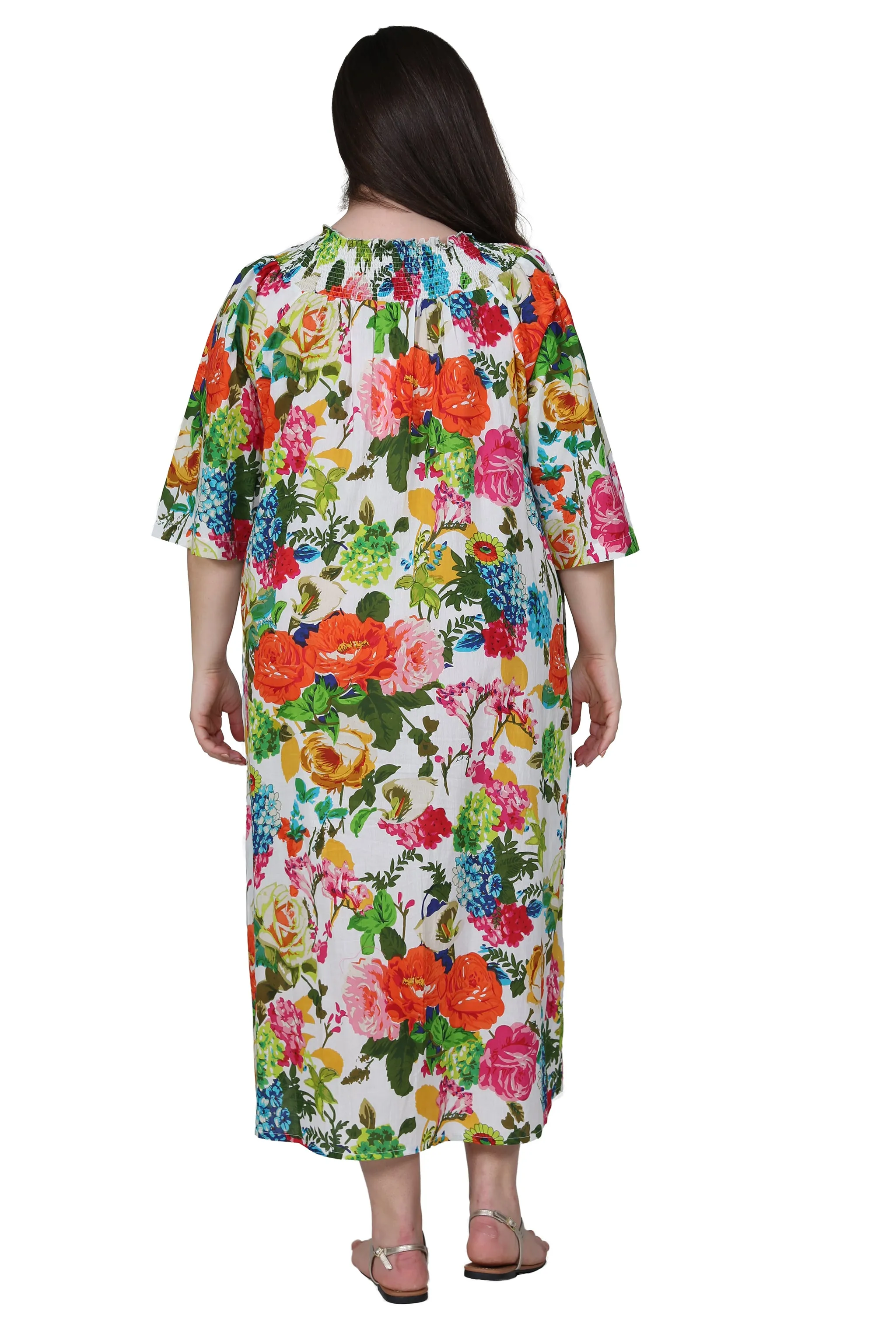 La Cera Plus Size Blooming Garden Gown