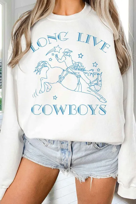 Long Live Cowboys {oversized sweatshirt}