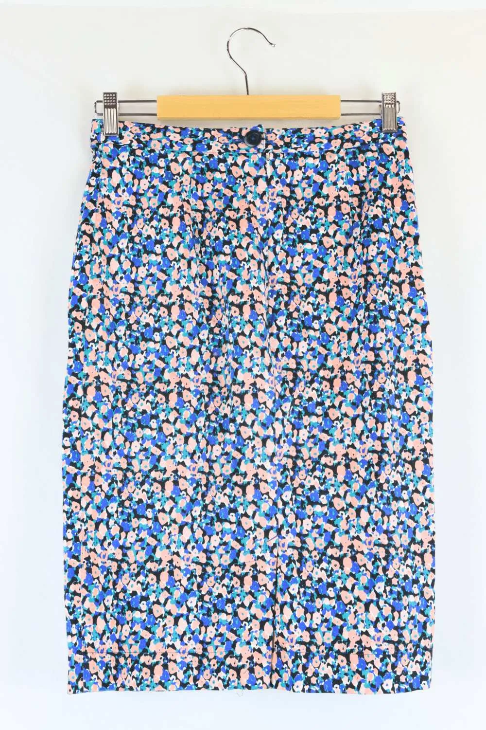 People Tree Floral Skirt 10