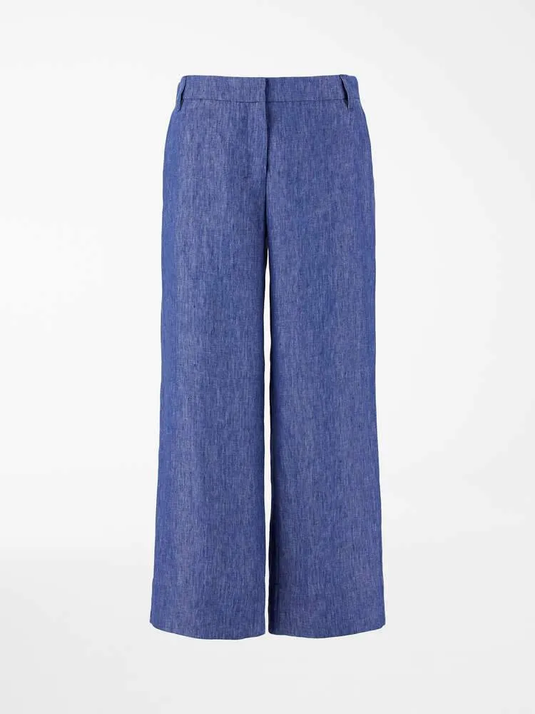 Pere Washed Linen Relaxed Trouser