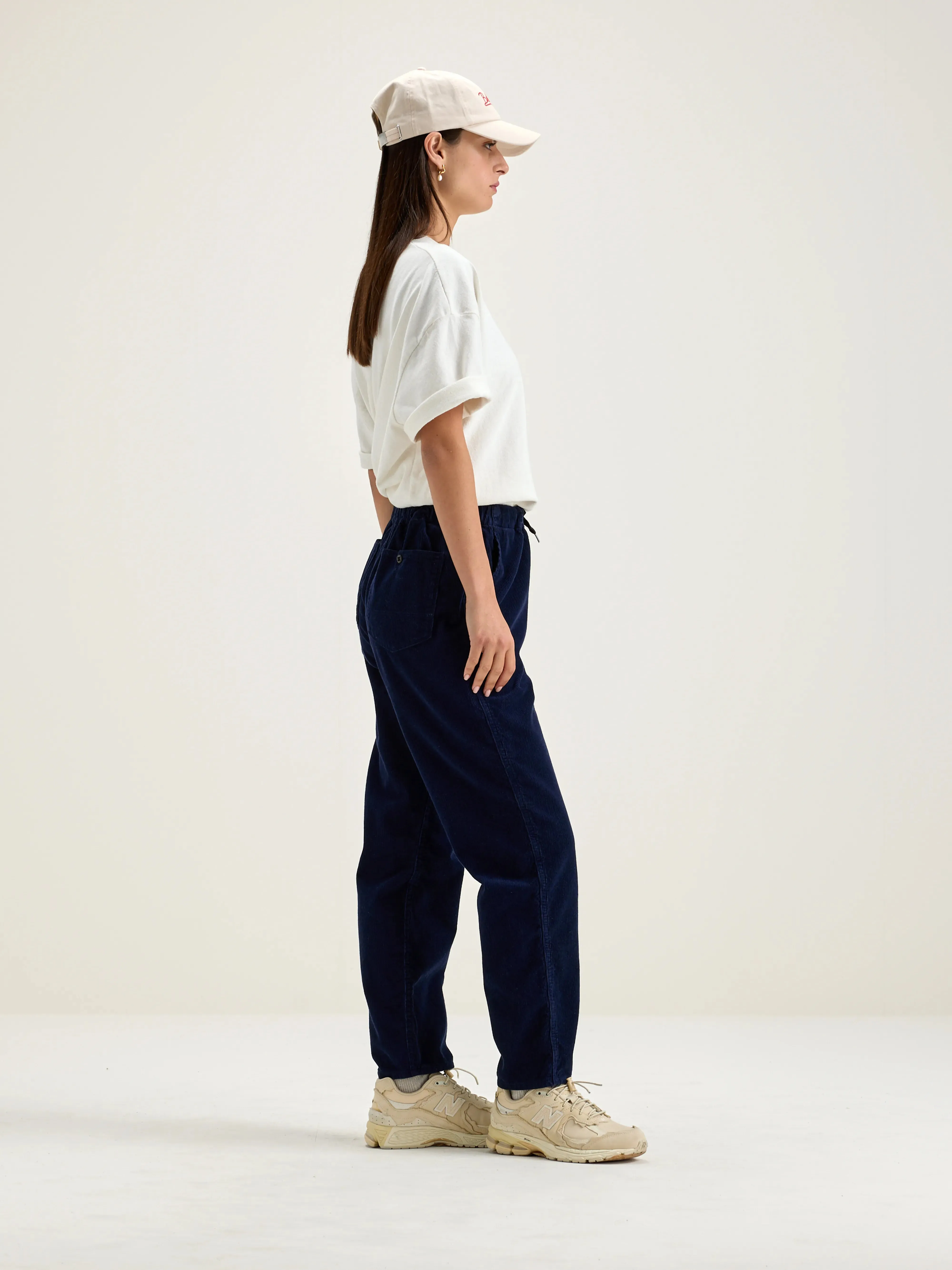 Pizzy relaxed trousers (242 / W / NAVAL)