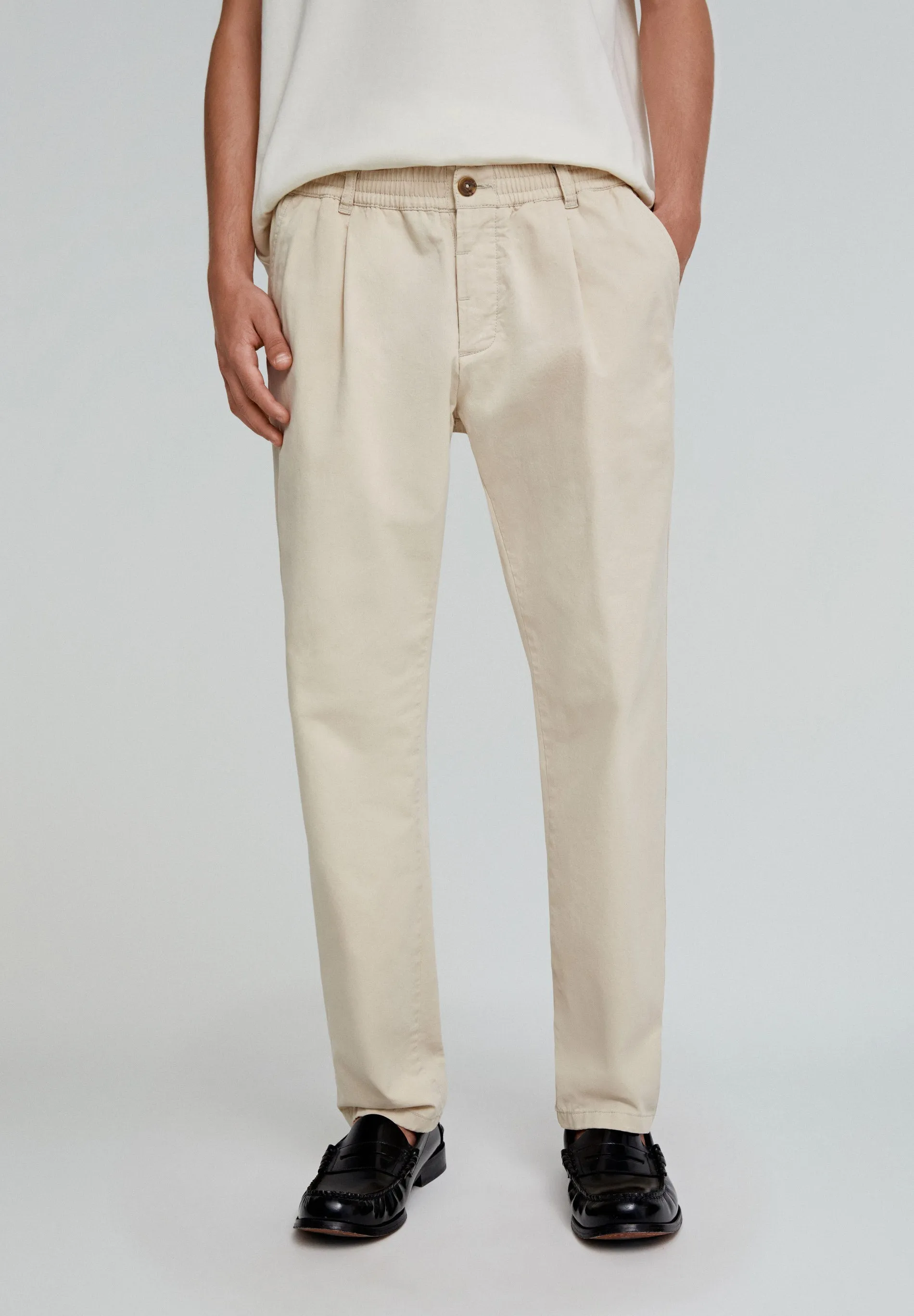 PREMIUM RELAXED TROUSERS WITH DARTS