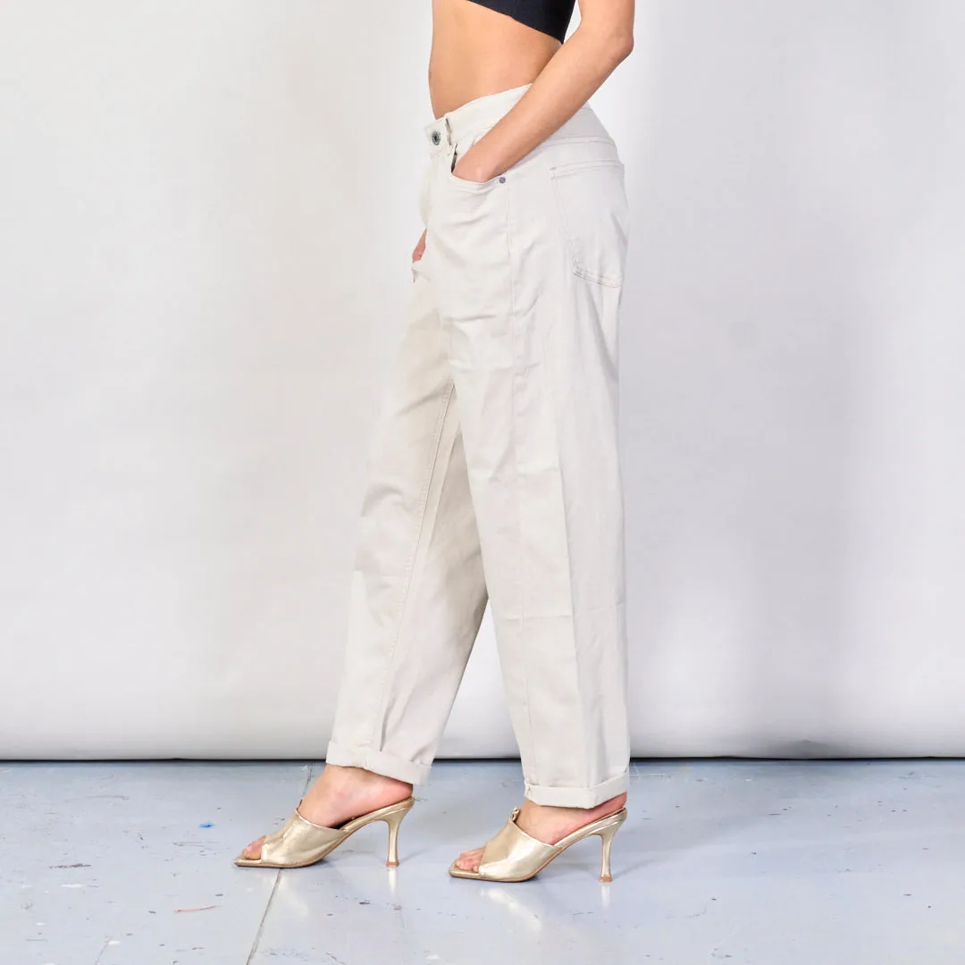 Relaxed fit casual trousers wholesale