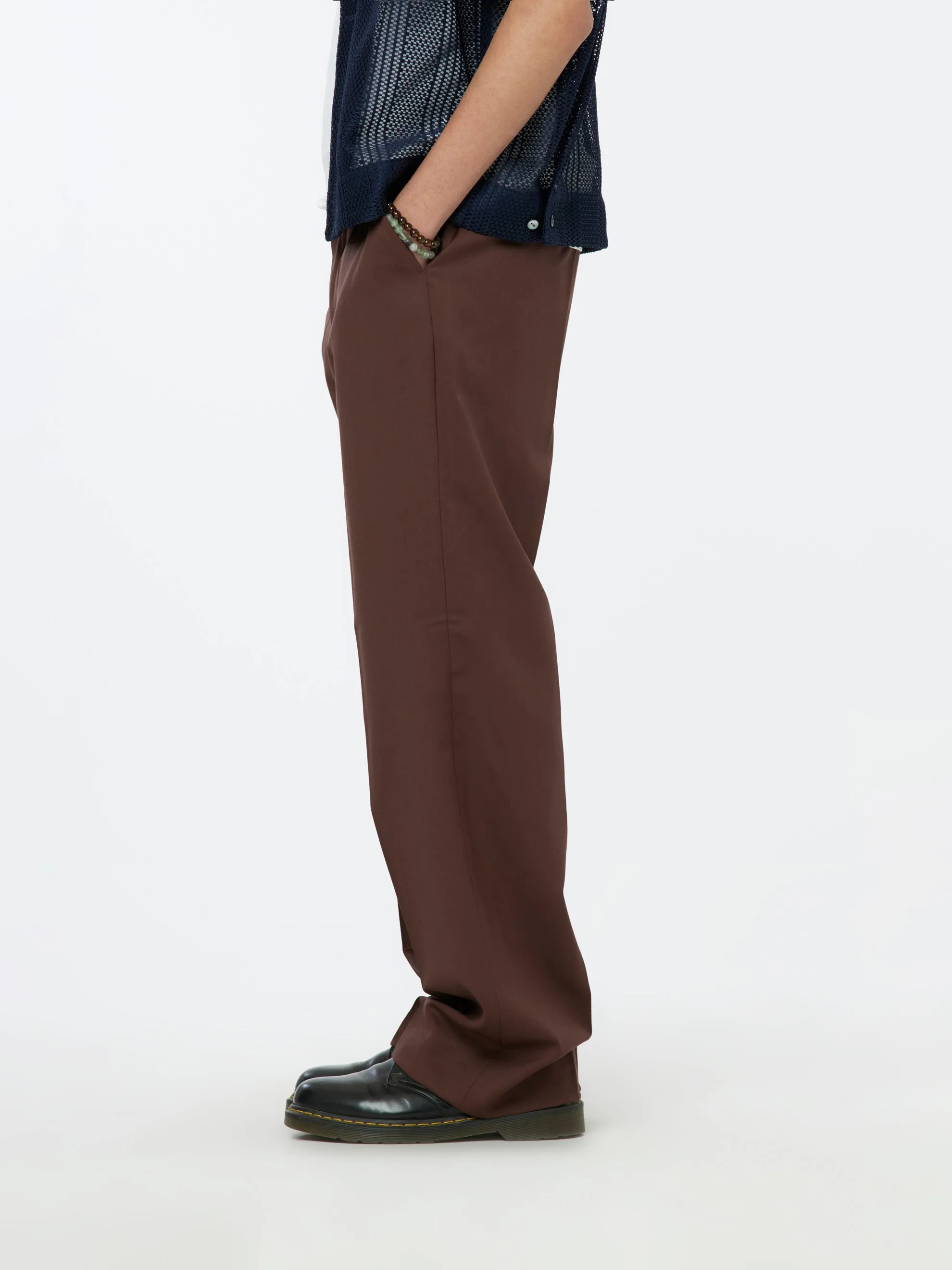 Relaxed Primo Trousers (Brown)