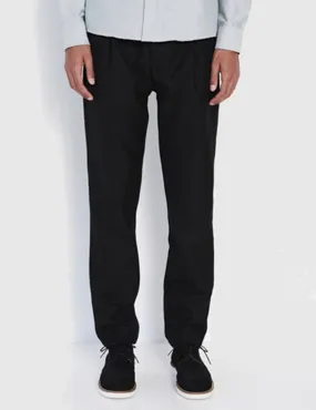 Soulland Pino Drawstring Trousers - Black