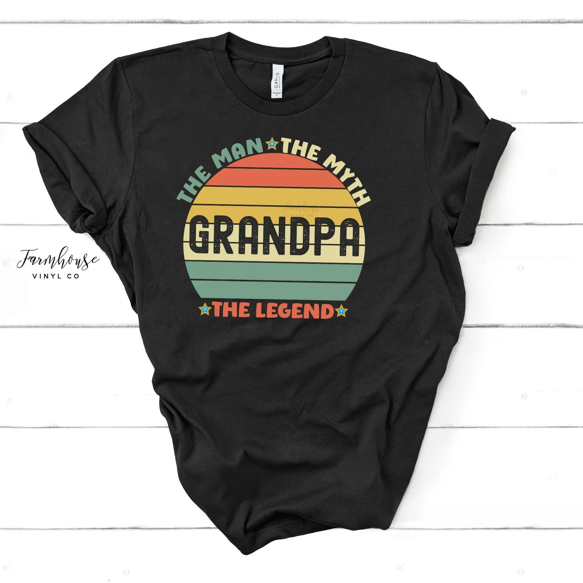 The Man The Myth The Legend Grandpa Shirt