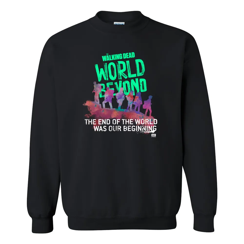 The Walking Dead: World Beyond Season 1 Quote Fleece Crewneck Sweatshirt