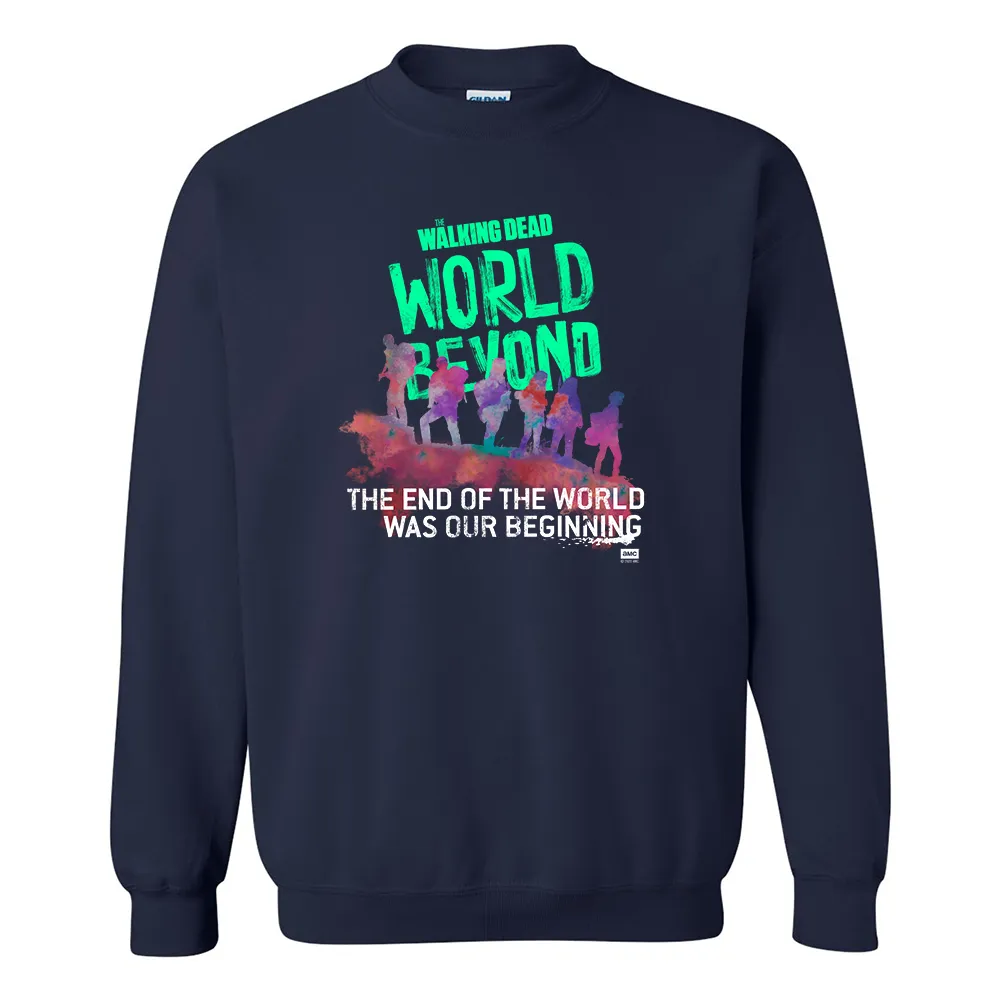 The Walking Dead: World Beyond Season 1 Quote Fleece Crewneck Sweatshirt