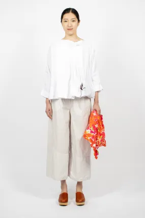 Wide Pyjama Trousers Sand